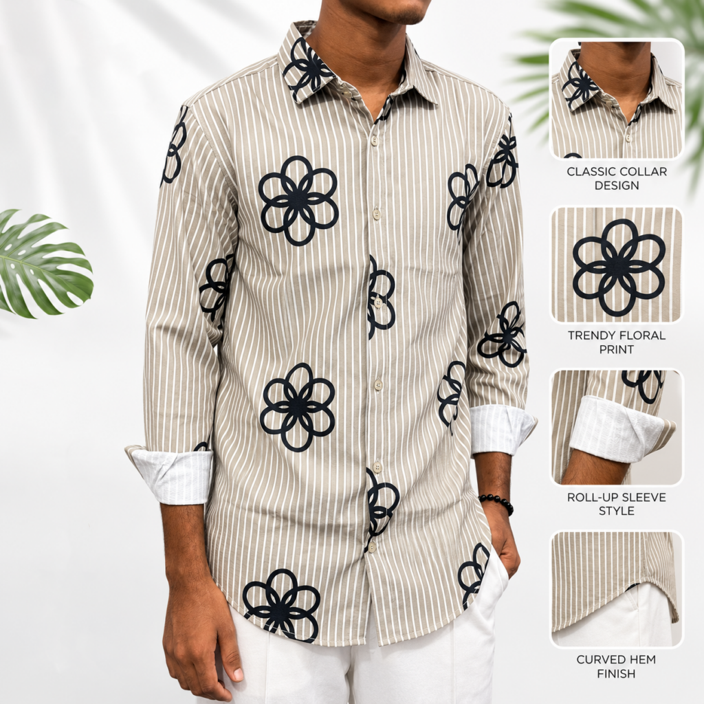 Beige Color Stylish Shirt